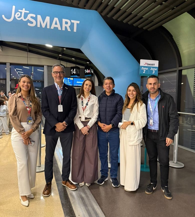 JetSMART marca un nuevo hito en Colombia con el inicio de operación de sus vuelos directos a Punta Cana