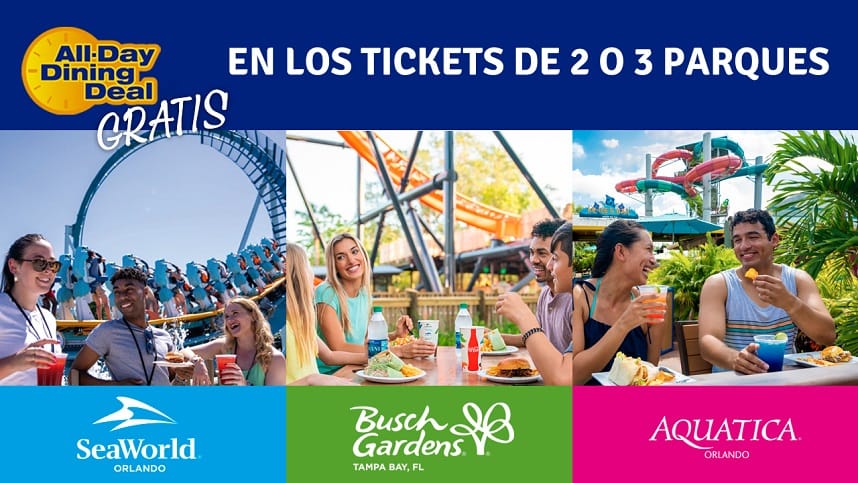 United Parks recibe el 2026 con ofertas especiales y planes de comida incluidos