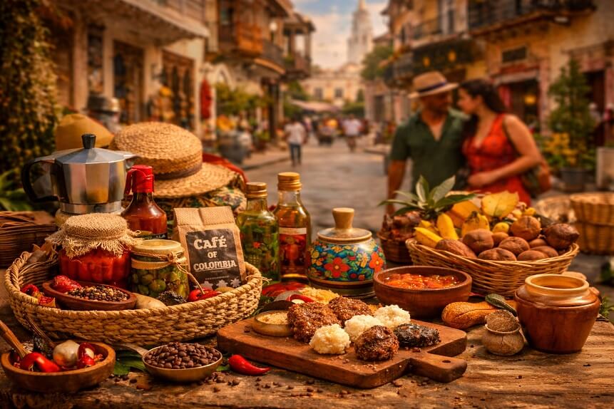 Los souvenirs gourmet se toman los viajes en Colombia este año, confirma estudio de Booking.com