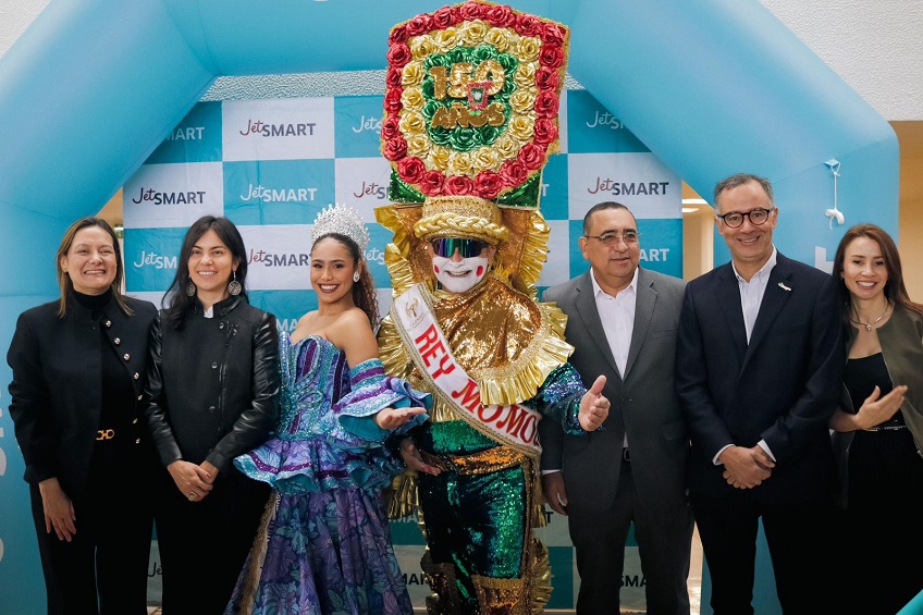JetSMART inicia operación de la nueva ruta Bogotá–Barranquilla como aerolínea oficial del Carnaval