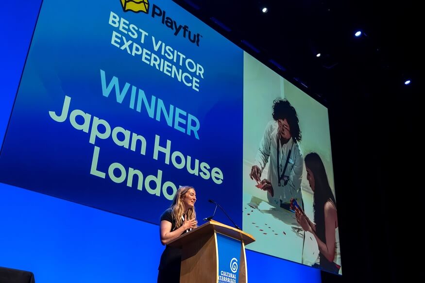 Japan House London gana el premio a la mejor experiencia de 2026