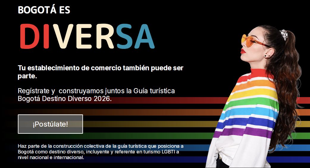 Bogotá abre convocatoria para la Guía Turística “Bogotá Destino Diverso 2026”