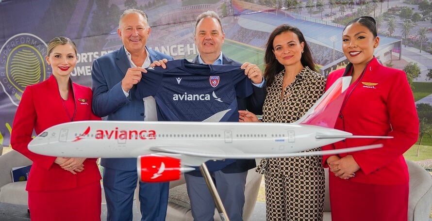 Avianca se convierte en patrocinador oficial de Miami FC y consolida su presencia en Florida