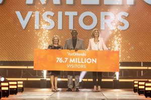 Orlando recibió un récord de 76.7 millones de visitantes en 2025