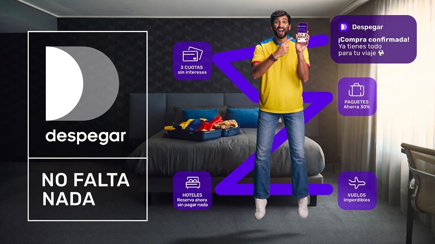 Despegar lanza “No falta nada”, su nueva campaña para impulsar una experiencia de viaje integral Despegar lanza “No falta nada”, su nueva campaña para impulsar una experiencia de viaje integral