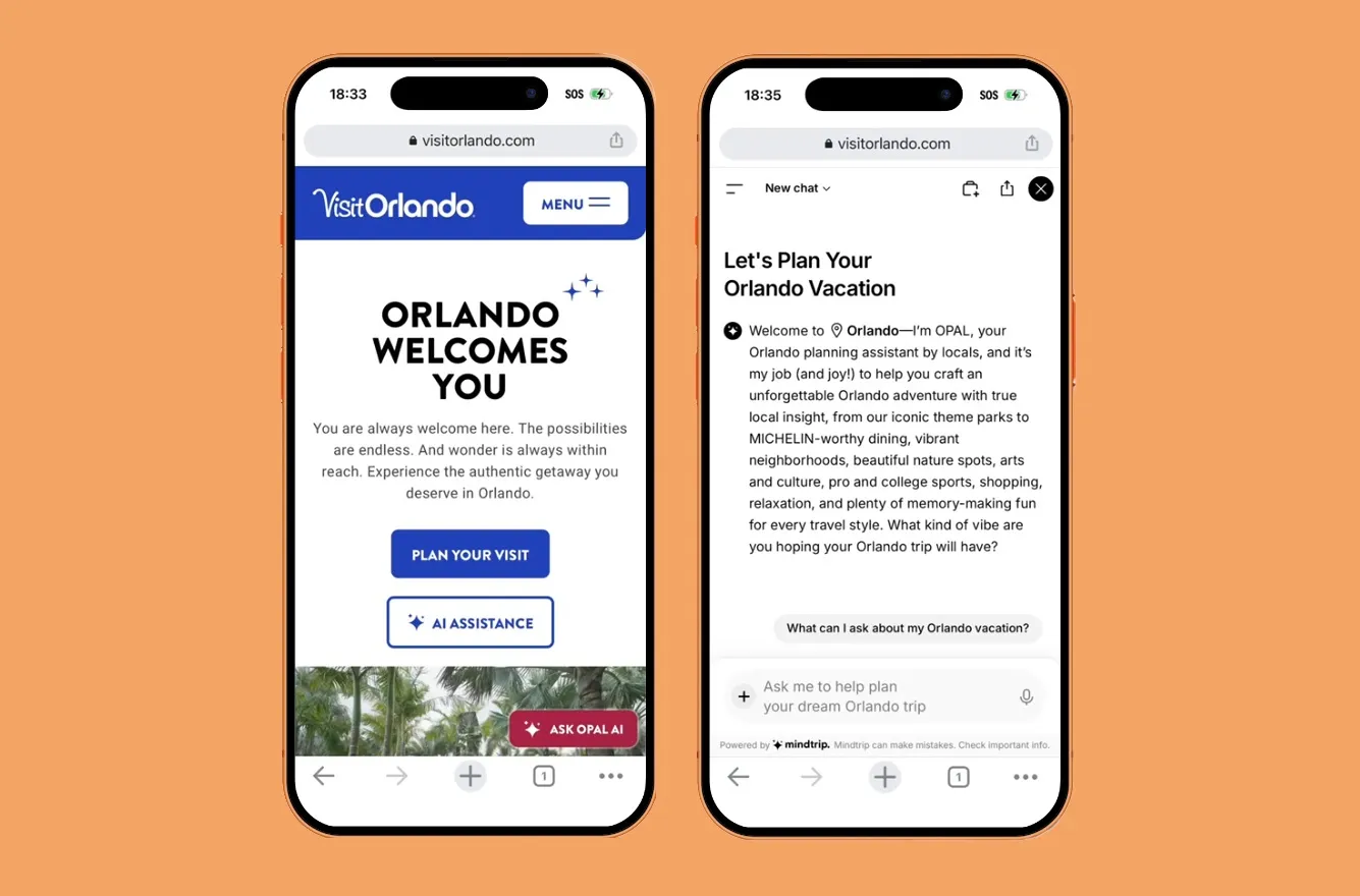 Planificador de viajes a Orlando: la nueva herramienta de inteligencia artificial para diseñar tus vacaciones