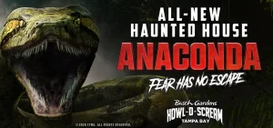 Busch Gardens llevará el mundo de Anaconda a sus casas embrujadas de Howl-O-Scream