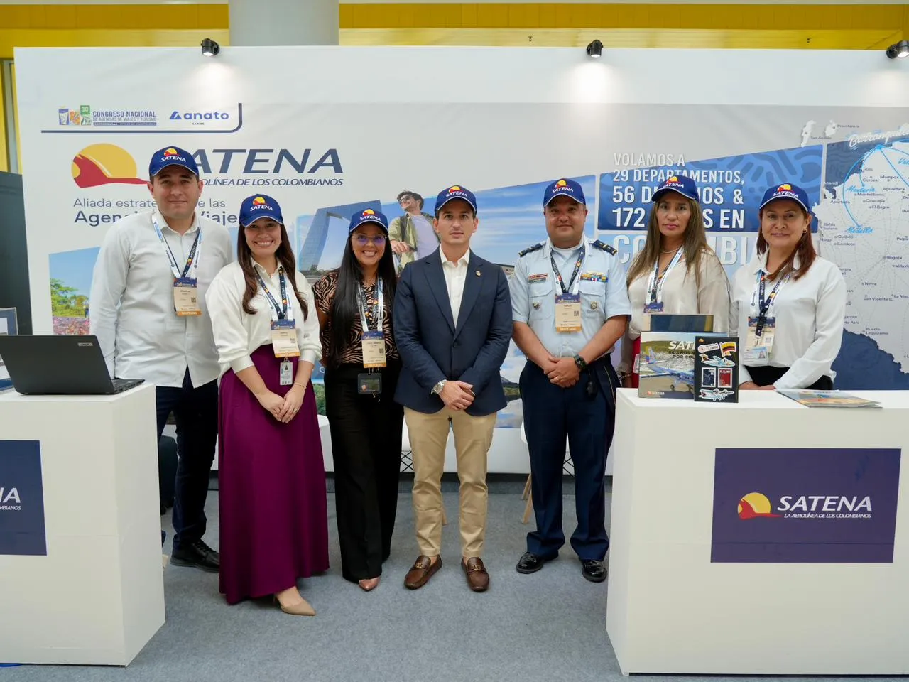 SATENA presenta a Barranquilla como su hub para conectar el Caribe con cinco ciudades del país