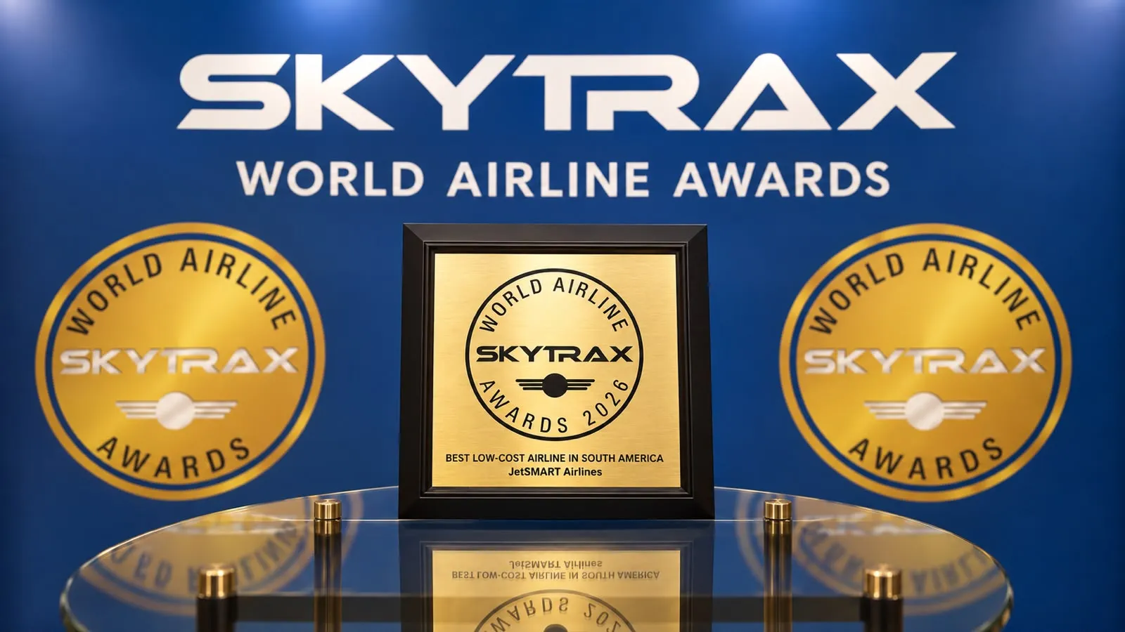 JetSMART repite como la mejor aerolínea de bajo costo de Sudamérica, según SKYTRAX