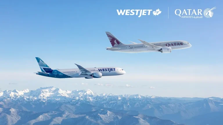 Qatar Airways y WestJet código compartido en Canadá