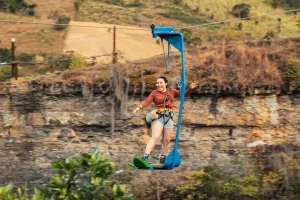 Surf en el aire en Boyacá: así es la nueva atracción de Paso del Ángel, con precio y recorrido
